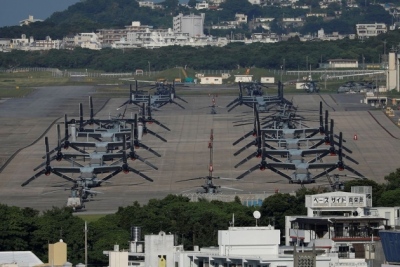 Οι Ηνωμένες Πολιτείες ξεκίνησαν την κατασκευή μιας νέας στρατιωτικής βάσης στην Okinawa