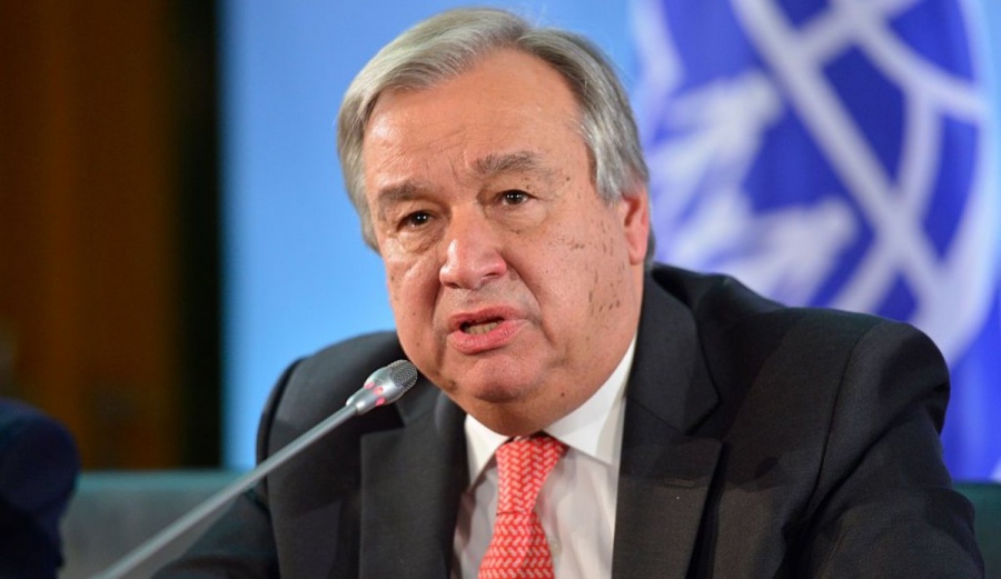 Guterres (ΟΗΕ): Πρέπει ο άνθρωπος να σταματήσει τον πόλεμο εναντίον της φύσης