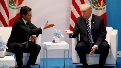 Προγραμματίζεται συνάντηση Trump – Nieto (πρόεδρος Μεξικού) εντός των επόμενων εβδομάδων