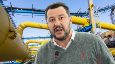 Ιταλική βόμβα: Ο Salvini ανοίγει παράθυρο για επιστροφή στο ρωσικό αέριο