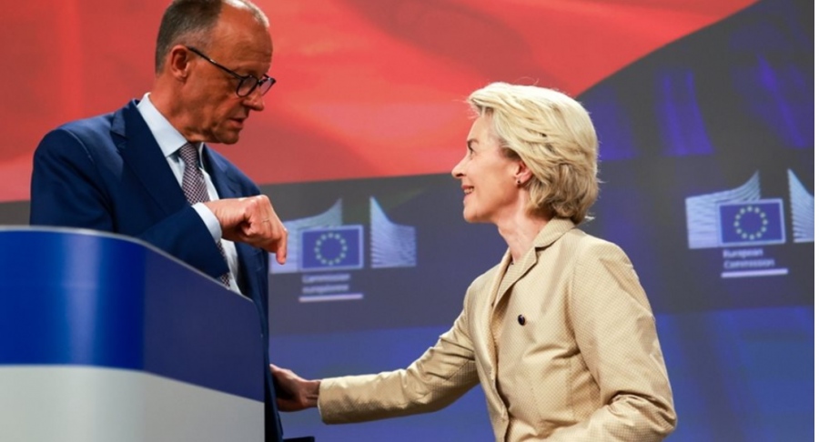 Ικανοποίηση Merz από τη συμφωνία με ΕΕ - Trump για τη γερμανική αυτοκινητοβιομηχανία