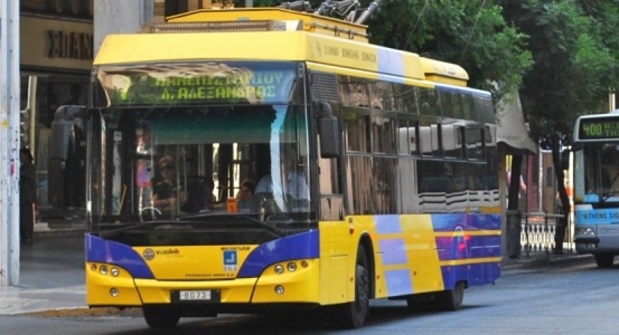 Χωρίς τρόλεϊ για πέντε ώρες την Πέμπτη 20/4