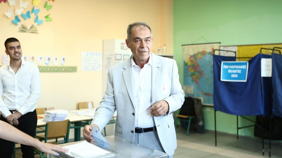 Ψήφισε ο υποψήφιος Περιφερειάρχης Αττικής Γ. Ιωακειμίδης: Ψηφίζουμε για να γίνει η Αττική το σπίτι μας
