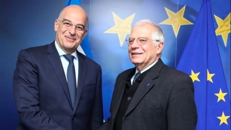 Δένδιας και Borrell συζήτησαν για τις τρέχουσες εξελίξεις στην Ουκρανία και για την Ανατολική Μεσόγειο