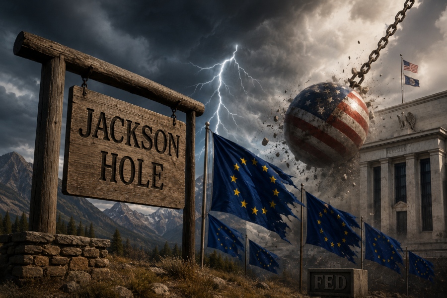 Απίστευτο παρασκήνιο στο Jackson Hole – Οι Ευρωπαίοι τρέμουν το επόμενο χτύπημα Trump… Η Fed δεν μπορεί να προστατεύσει κανέναν