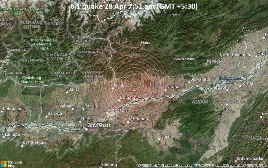 Ισχυρός σεισμός 6 Ρίχτερ χτύπησε την Ινδία – Ζημιές σε κτήρια