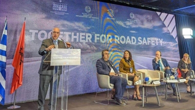 Διμερής συνεργασία Ελλάδος - Αλβανίας για την Οδική Ασφάλεια -  Στα Τίρανα ο Παπαδόπουλος