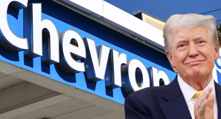 Chevron: Η ενεργειακή πολιτική του Trump ενισχύει την εθνική ασφάλεια – Επενδύσεις 15 - 20 δισ. δολ. στις ΗΠΑ