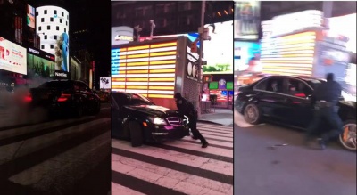 Τρελαμένος οδηγός μίας AMG C63 χτυπά αστυνομικό στη Νέα Υόρκη