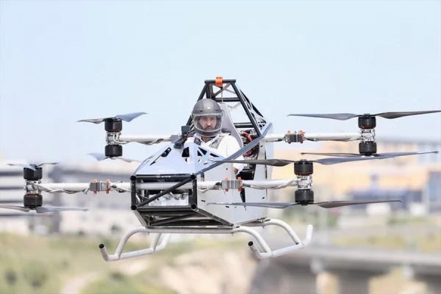 Πολύ μπροστά ο Σουλτάνος - Ηλεκτρικό διθέσιο aircar στους ουρανούς της Κωνσταντινούπολης το 2026