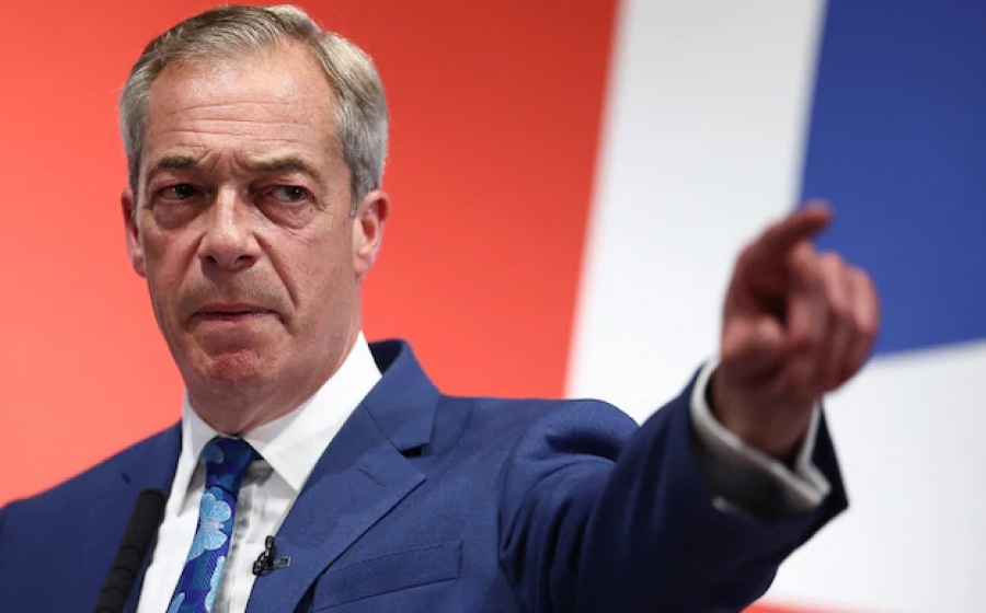 Πρωτοφανής δέσμευση για Βρετανία - Ο Farage θα κρατικοποιήσει το 50% του νερού λόγω χάους – Όχι στην πράσινη απάτη