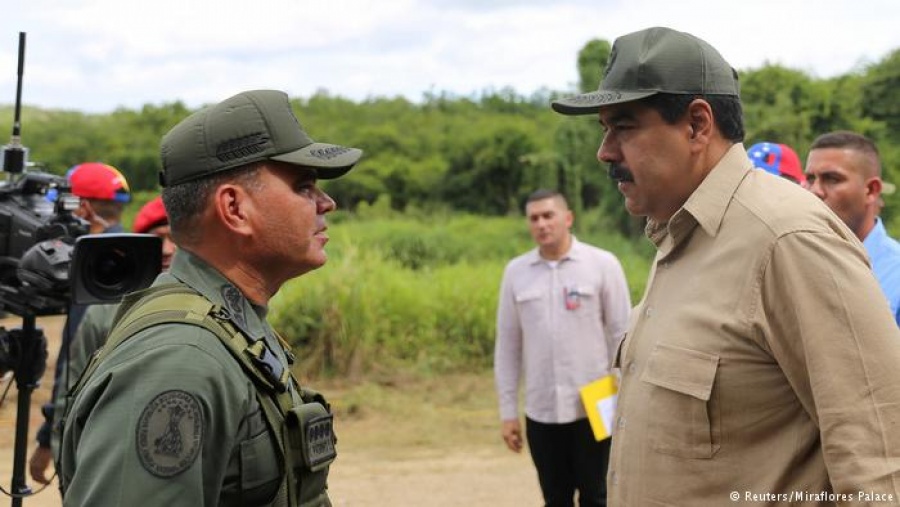 Βενεζουέλα: Ο Maduro καλεί τον στρατό της χώρας να διατηρήσει ενότητα και πειθαρχία