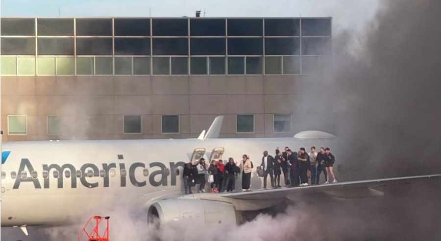 Παρανάλωμα του πυρός έγινε Boeing 737-800 της American Airlines μετά την προσγείωσή του στο Denver