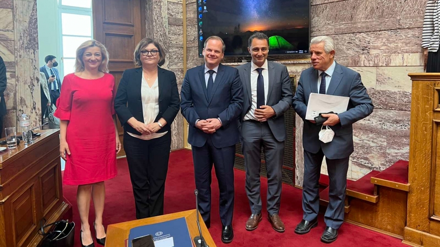 «Την Ελλάδα θα την ακούσουμε πολύ προσεκτικά» δήλωσε η Επίτροπος Μεταφορών, Adina Vălean, στη δρα Αυγερινοπούλου στη Βουλή
