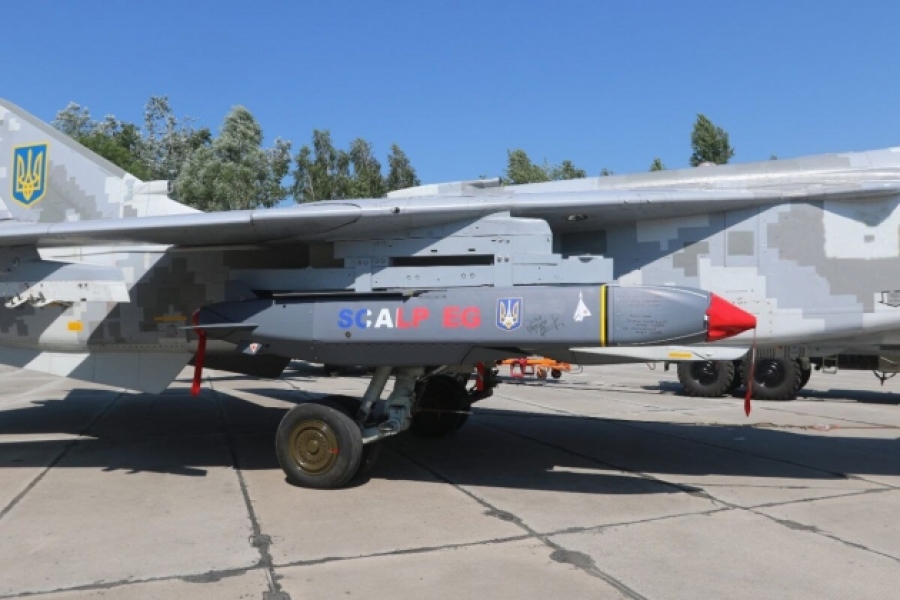 Η Γαλλία σκοπεύει να προμηθεύσει στην Ουκρανία με επιπλέον 85 πυραύλους κρουζ SCALP-EG