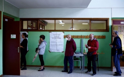 Ιταλικές εκλογές 2022: Στο 51% η συμμετοχή των ψηφοφόρων, αισθητή πτώση σε σχέση με το 2018