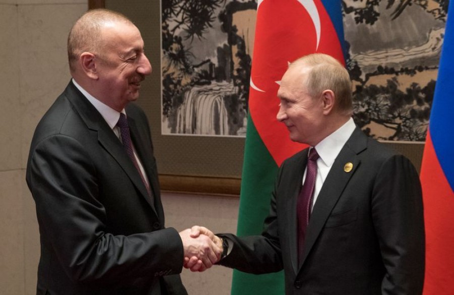 Συγγνώμη από τον Aliyev (Αζερμπαϊτζάν) στον Putin (Ρωσία) για την κατάρριψη ρωσικού ελικοπτέρου