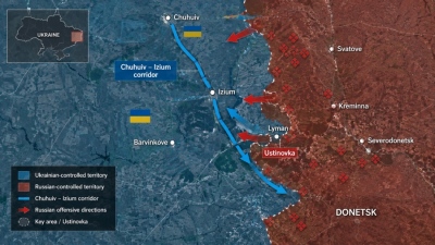 Russia's entire plan of «suffocation» in Donetsk - The Chuhuiv, Izyum axis before the big battle in Donbass