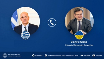 Επικοινωνία Δένδια με τον Ουκρανό ομόλογο του Kuleba για την μετάβαση του στην Μαριούπολη