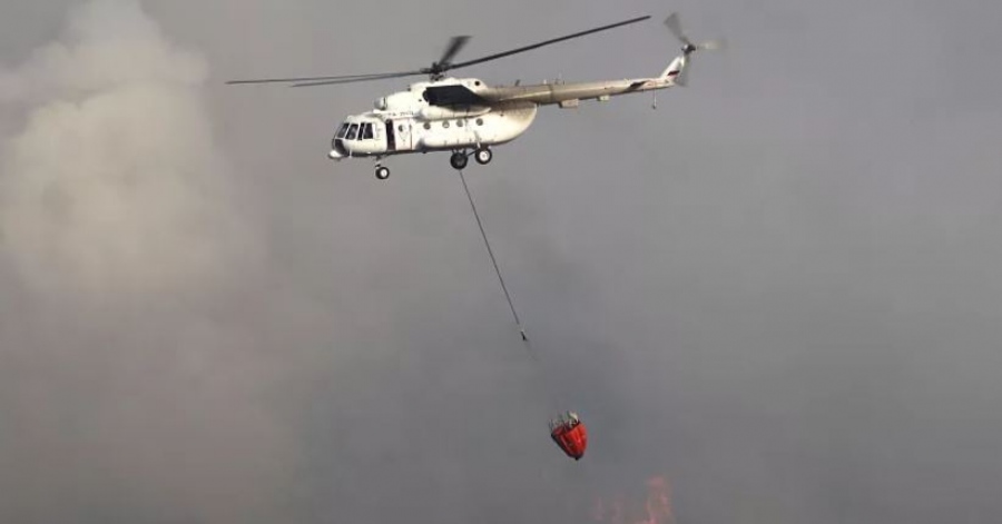 Τουρκία: Πυροσβεστικό ελικόπτερο έπεσε σε λίμνη – Τρεις νεκροί