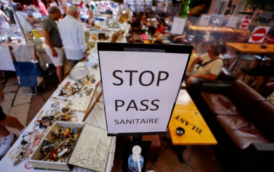 Γαλλία: Γενικεύονται οι αντιδράσεις για το υγειονονομικό «πάσο» - Πέμπτο Σαββατοκύριακο διαδηλώσεων