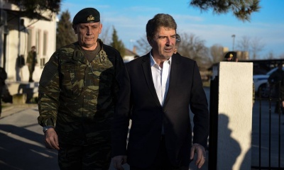 Χρυσοχοΐδης από Έβρο: Με σχέδιο και στρατηγική φυλάσσουμε τα σύνορά μας - Θα κατασκευάσουμε τον φράχτη