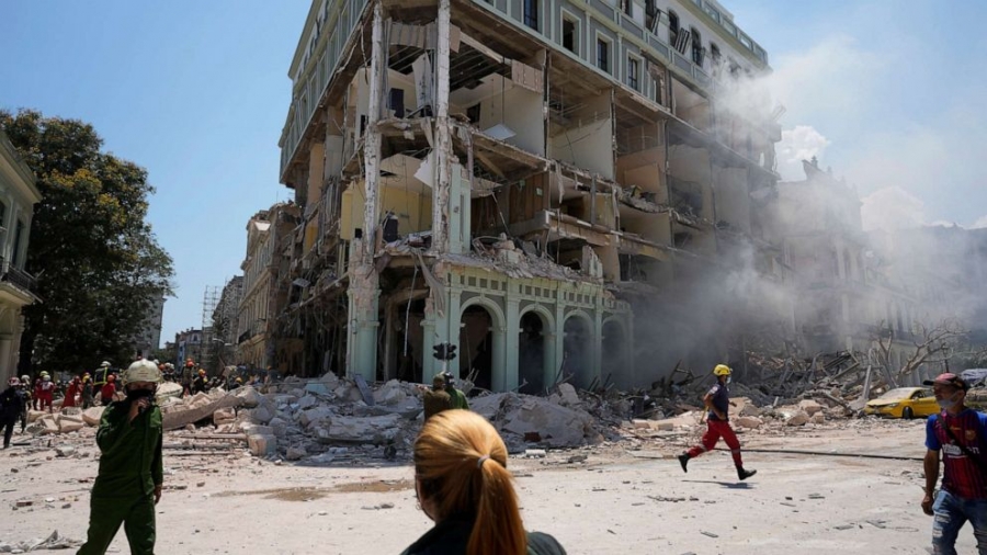 Τραγωδία στην Κούβα: 32 νεκροί και 19 αγνοούμενοι από την έκρηξη σε ξενοδοχείο