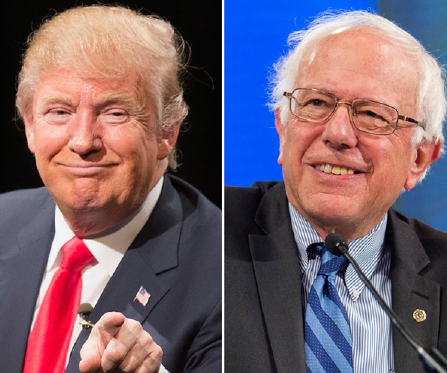 «Καλή τύχη» εύχεται στον Bernie Sanders ο Donald Trump