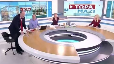 Τηλεοπτικός...καβγάς Τζάκρη με Λαζαρίδη - Ο διάλογος... φωτιά και η ατάκα που οδήγησε σε αποχώρηση