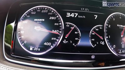 Δείτε την Brabus Rocket 900 να πιάνει τα 347 χλμ./ώρα για πλάκα!