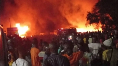 Φονική έκρηξη βυτιοφόρου καυσίμων στη Σιέρα Λεόνε με 99 νεκρούς