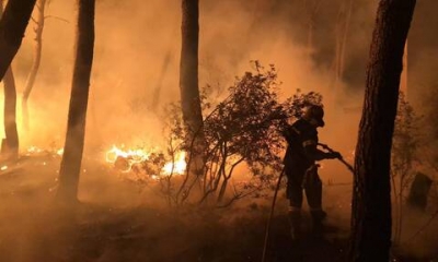 Προσαγωγή υπόπτου για εμπρησμό στην Πετρούπολη