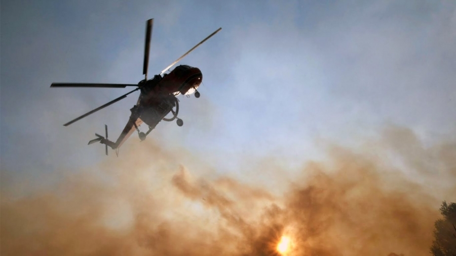 Κατέπεσε πυροσβεστικό ελικόπτερο στη Σάμο -  Δύο διασωθέντες, δύο νεκροί