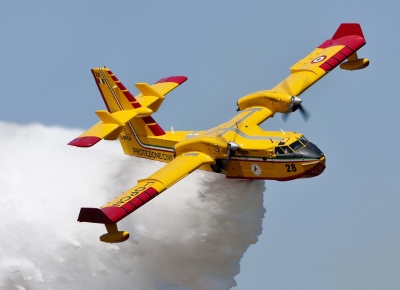 Βίντεο - Σοκ: Έπεσε Canadair που επιχειρούσε στη φωτιά στην Κάρυστο - Αγωνία για τους δύο πιλότους