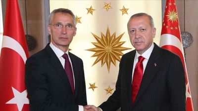 Συνάντηση Stoltenberg – Erdogan στις 3 Νοεμβρίου – Στην ατζέντα η διεύρυνση του ΝΑΤΟ