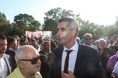 Η ορκωμοσία του Κώστα Μπακογιάννη στην Ακαδημία Πλάτωνος