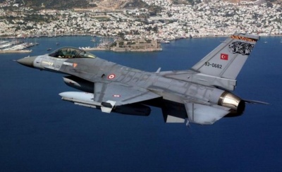 Πτήση τουρκικών F 16 πάνω από το Καστελόριζο