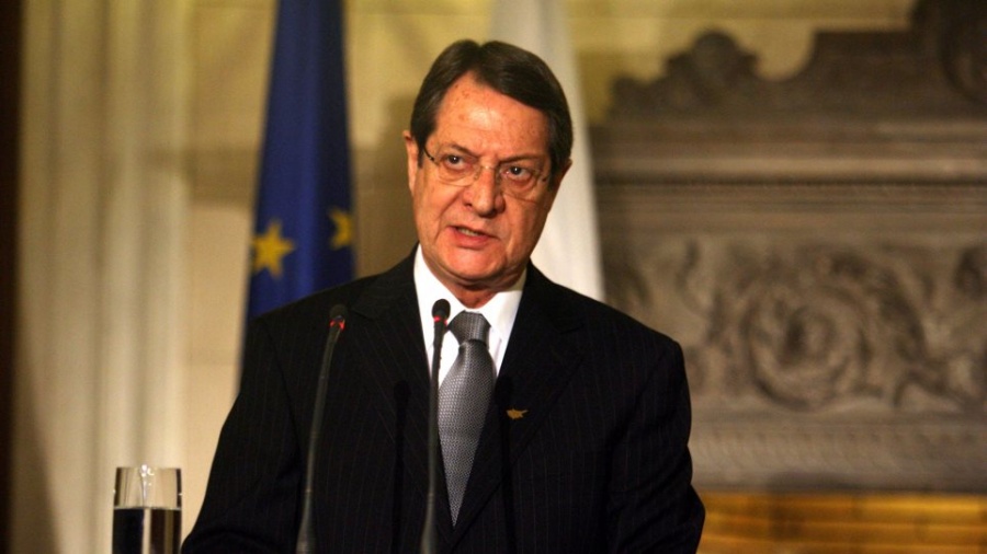 Αναστασιάδης: Η Τουρκία να δείξει την απαραίτητη αποφασιστικότητα για λύση του Κυπριακού