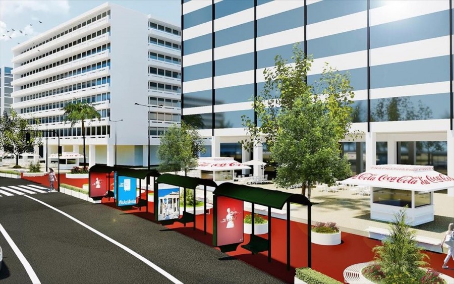 Σε εξέλιξη οι εργασίες στο κέντρο της Αθήνας για τον «Μεγάλο Περίπατο»