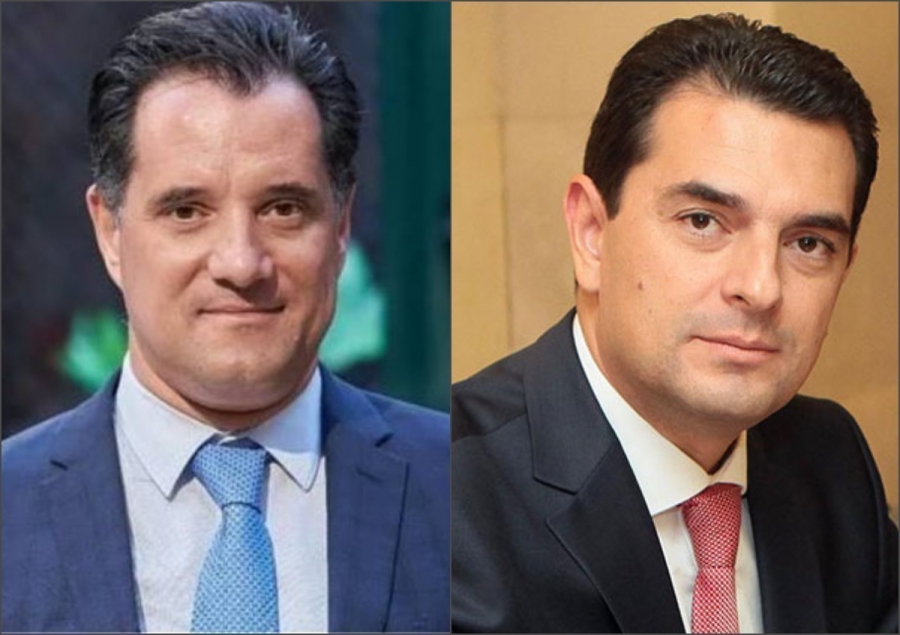 Σε ρόλο ρεπόρτερ με λάθος ρεπορτάζ οι Κώστας Σκρέκας και Άδωνις Γεωργιάδης... από το ρεύμα στον.... Μασούτη