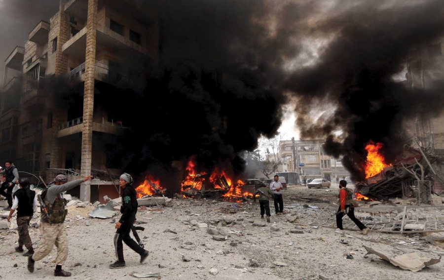 Συρία: 19 στρατιωτικοί και 15 τζιχαντιστές σκοτώθηκαν σε σφοδρές μάχες στη Λαττάκεια