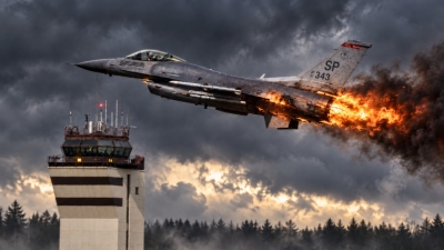 US F-16 crashes near Spangdahlem Air Base in Germany