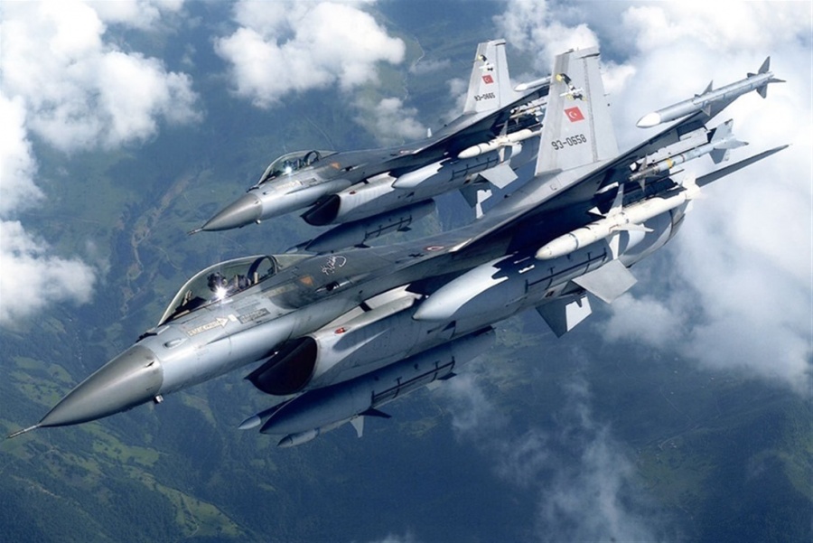 Δεκάδες παραβιάσεις του ελληνικού FIR από οπλισμένα τουρκικά αεροσκάφη