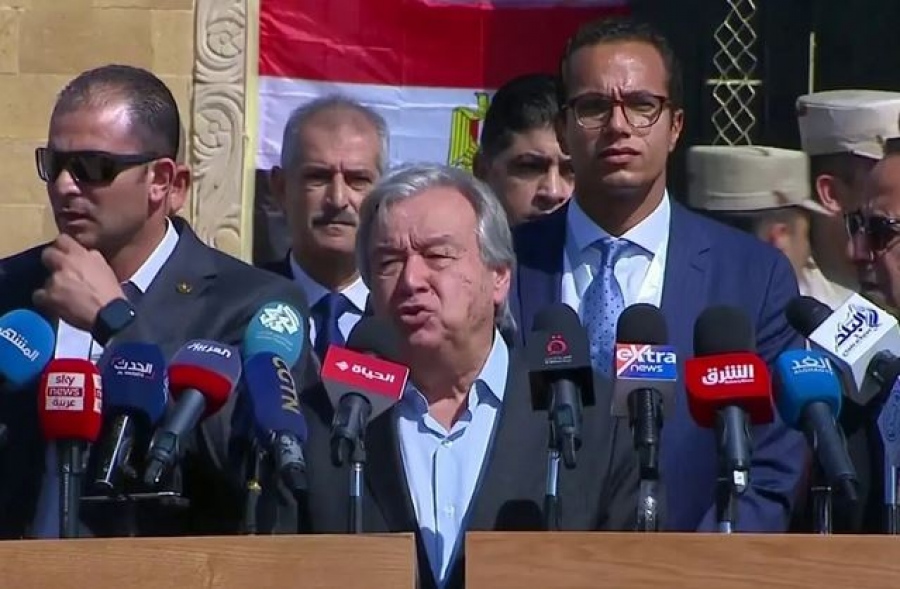 Guterres (OHE): Ο κόσμος δεν αντέχει άλλο τον ατέλειωτο εφιάλτη που ζουν οι Παλαιστίνιοι - Τίποτε δεν δικαιολογεί το Ισραήλ