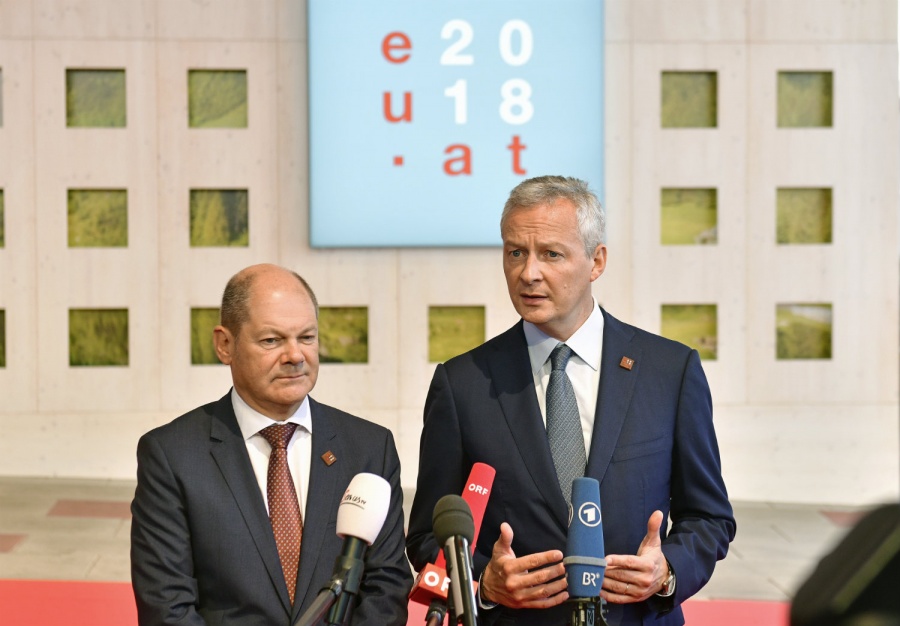 Γαλλό-γερμανική πρόταση για κοινό προϋπολογισμό της Ευρωζώνης έως το 2021