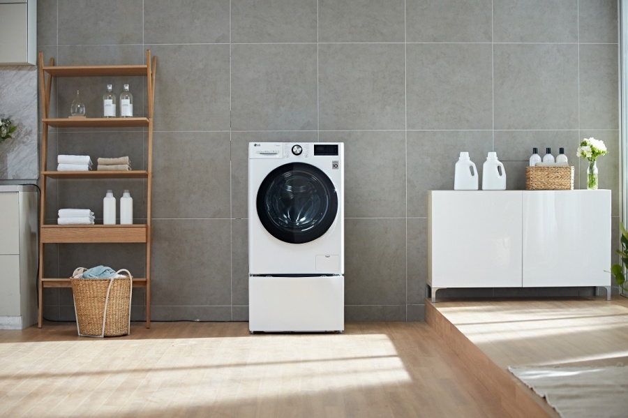 Το πιο πρόσφατο πλυντήριο ρούχων μπροστινής φόρτωσης της LG με τη νέα τεχνολογία AI DD