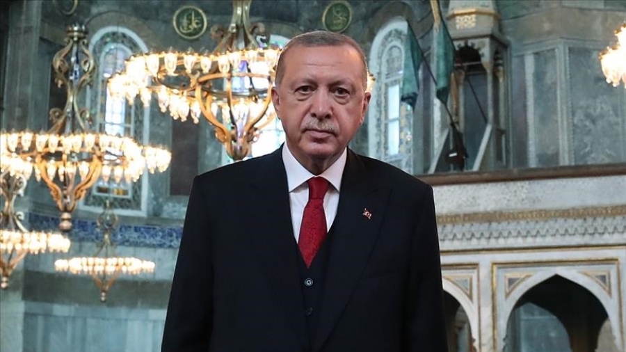 Αγία Σοφία: Θριαμβολογίες Erdogan και τουρκικού ΥΠΕΞ για τον ένα χρόνο από τη μετατροπή του ναού σε τζαμί