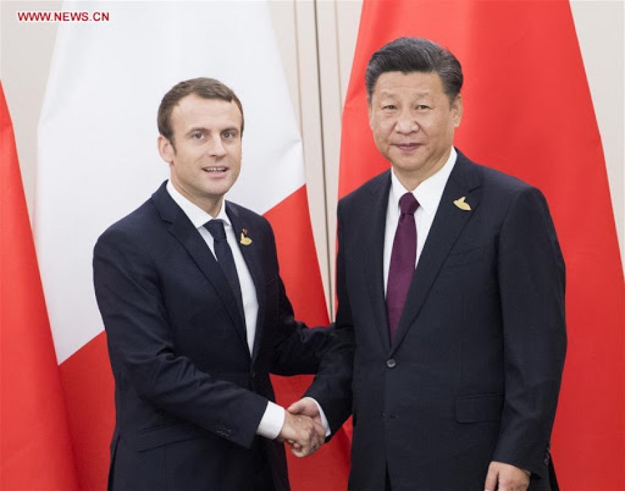 Ενοχλημένη η Κίνα από τις δηλώσεις Macron για τα ανθρωπινα δικαιώματα - Δεν δεχόμαστε παρεμβάσεις