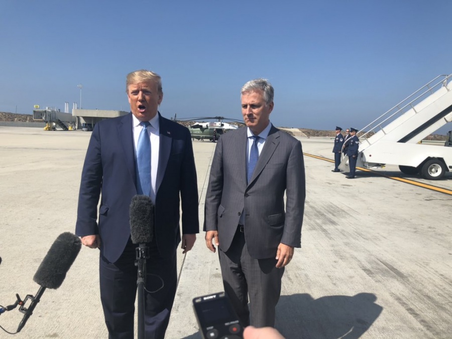 Trump: Οι κυρώσεις εις βάρος του Ιράν θα ανακοινωθούν μέχρι την Παρασκευή 20/9