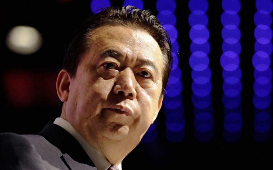 Κίνα: Κάθειρξη 13 ετών για διαφθορά στον πρώην επικεφαλής της Interpol